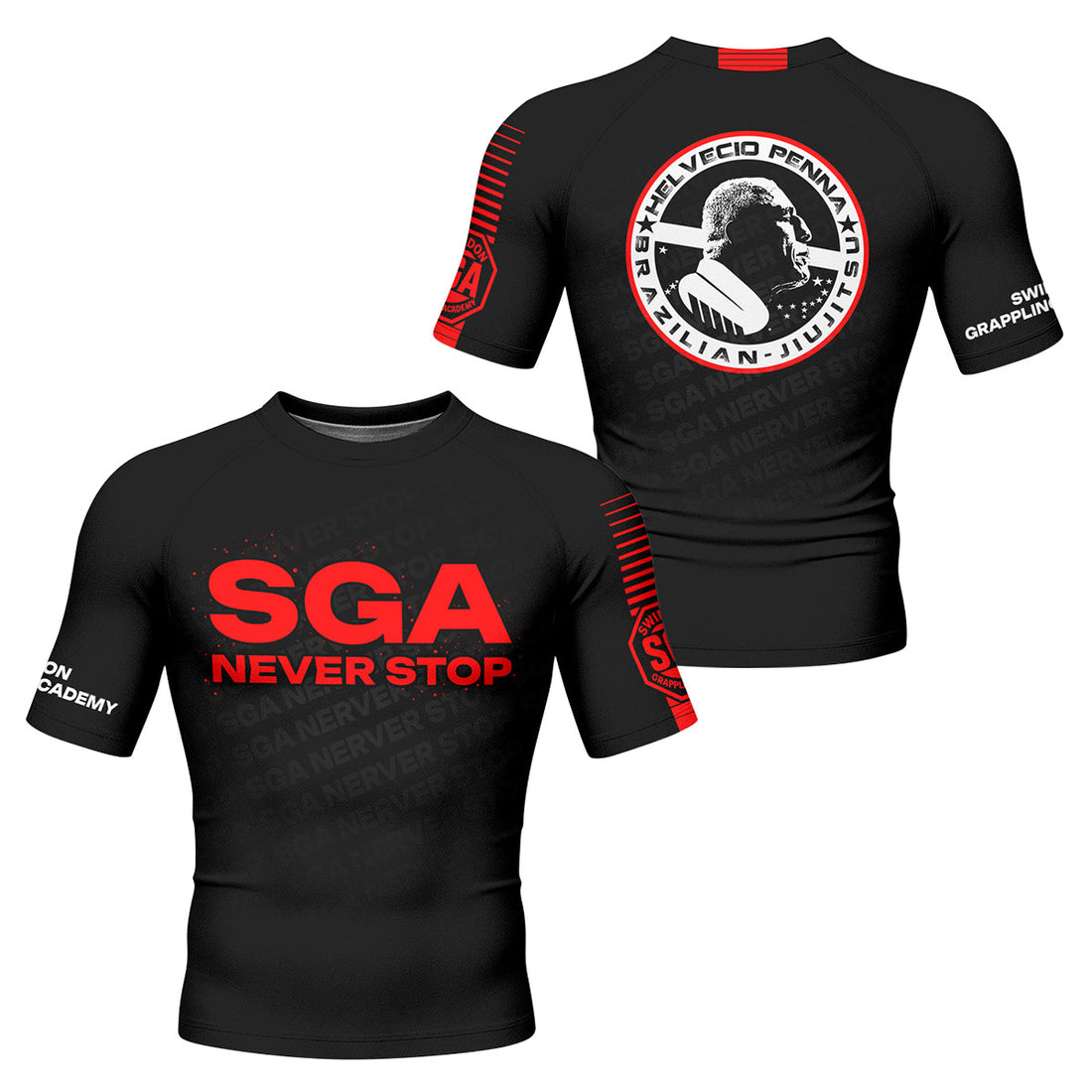 SGA Never Stop Rash Guard