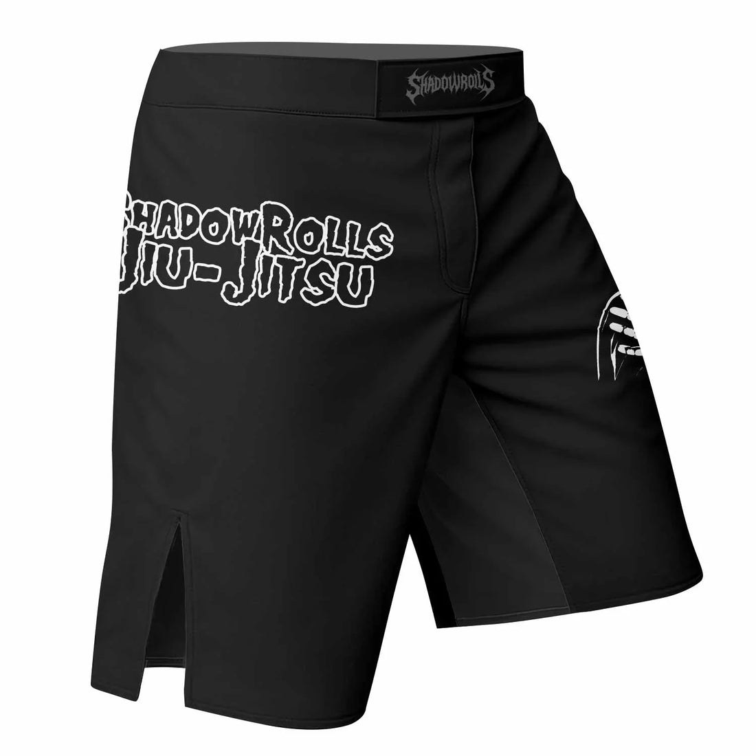 Shadowrolls Jiu-Jitsu Misfits Fight Shorts - right side mockup
