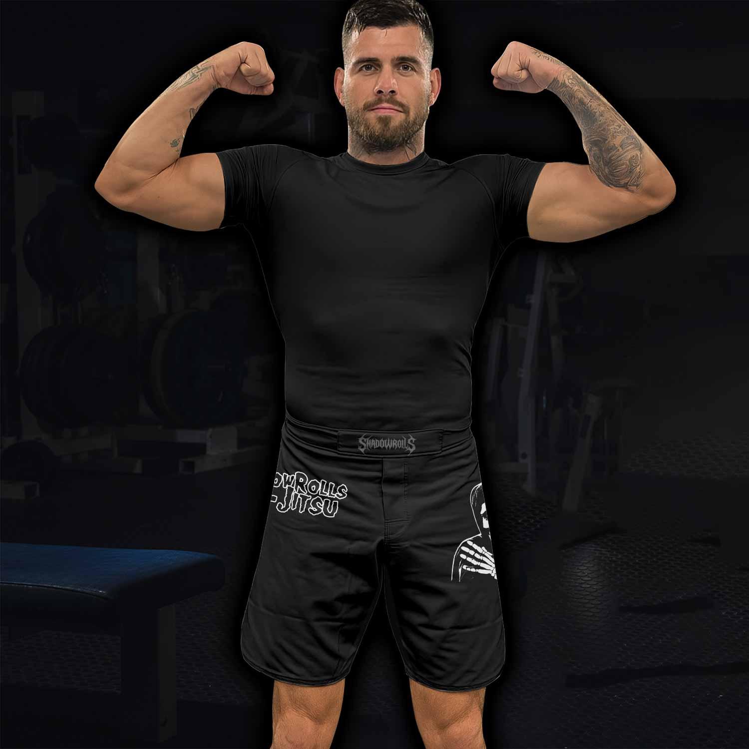 Shadowrolls Jiu-Jitsu Misfits Fight Shorts - lifestyle view