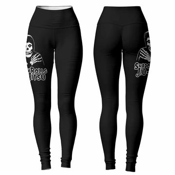 Shadowrolls Jiu-Jitsu Misfits Women's Leggings - front and back view
