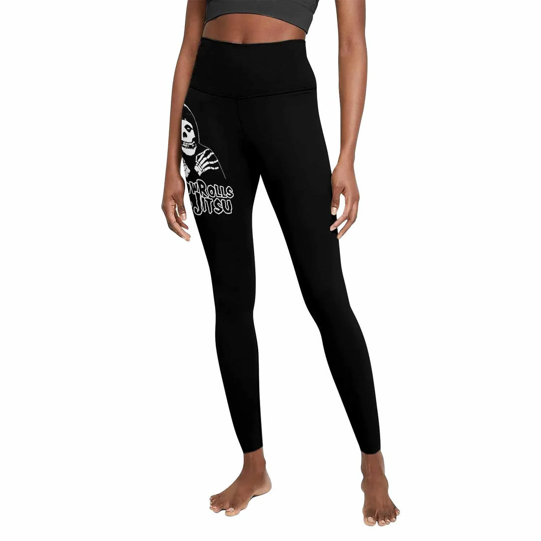 Shadowrolls Jiu-Jitsu Misfits Women's Leggings - front and back view