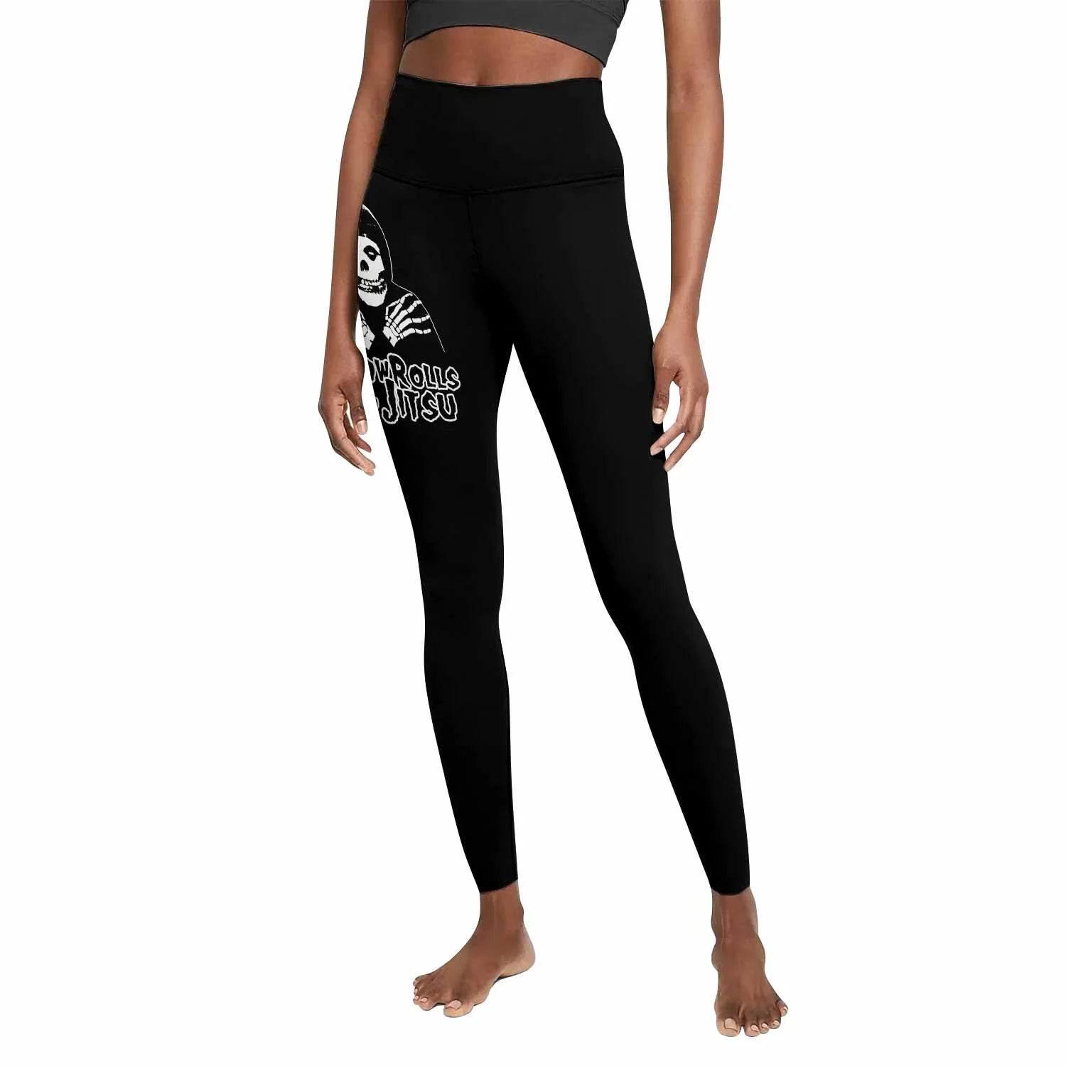 Shadowrolls Jiu-Jitsu Misfits Women's Leggings - front view mockup