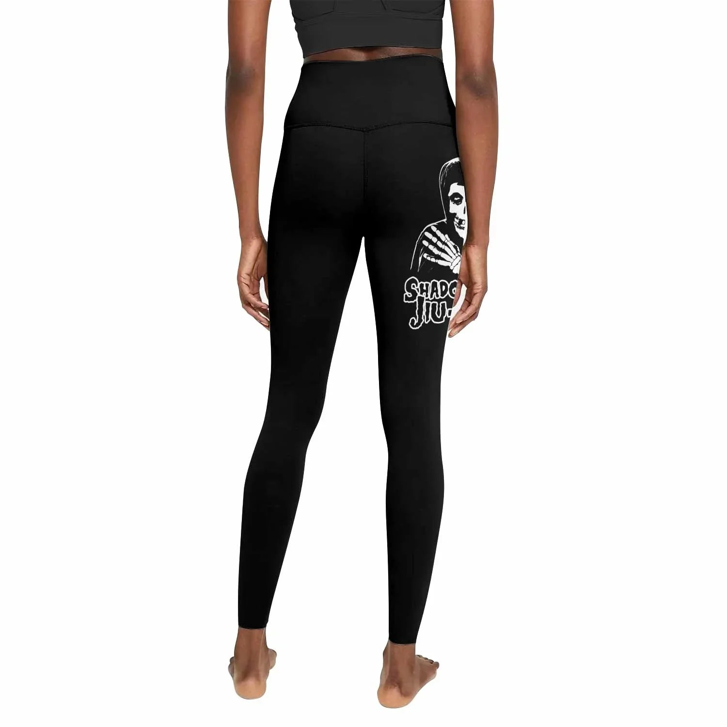 Shadowrolls Jiu-Jitsu Misfits Women's Leggings - back view mockup