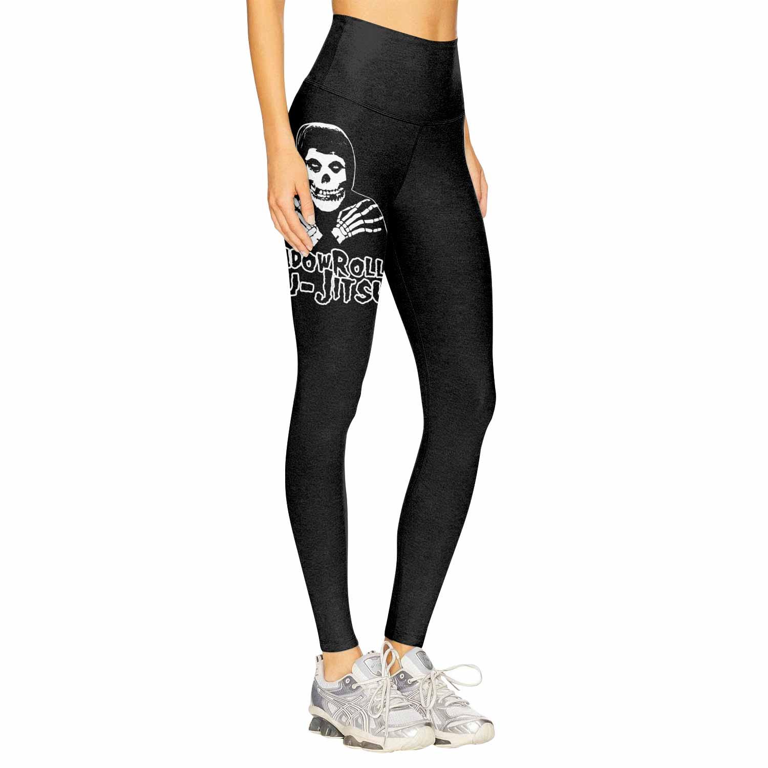 Shadowrolls Jiu-Jitsu Misfits Women's Leggings - right side mockup