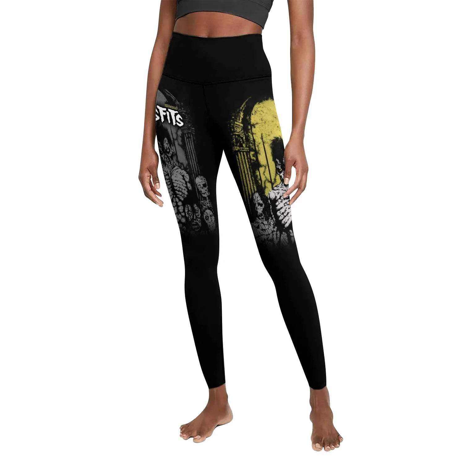 Shadowrolls Misfits Women's Leggings - front view mockup