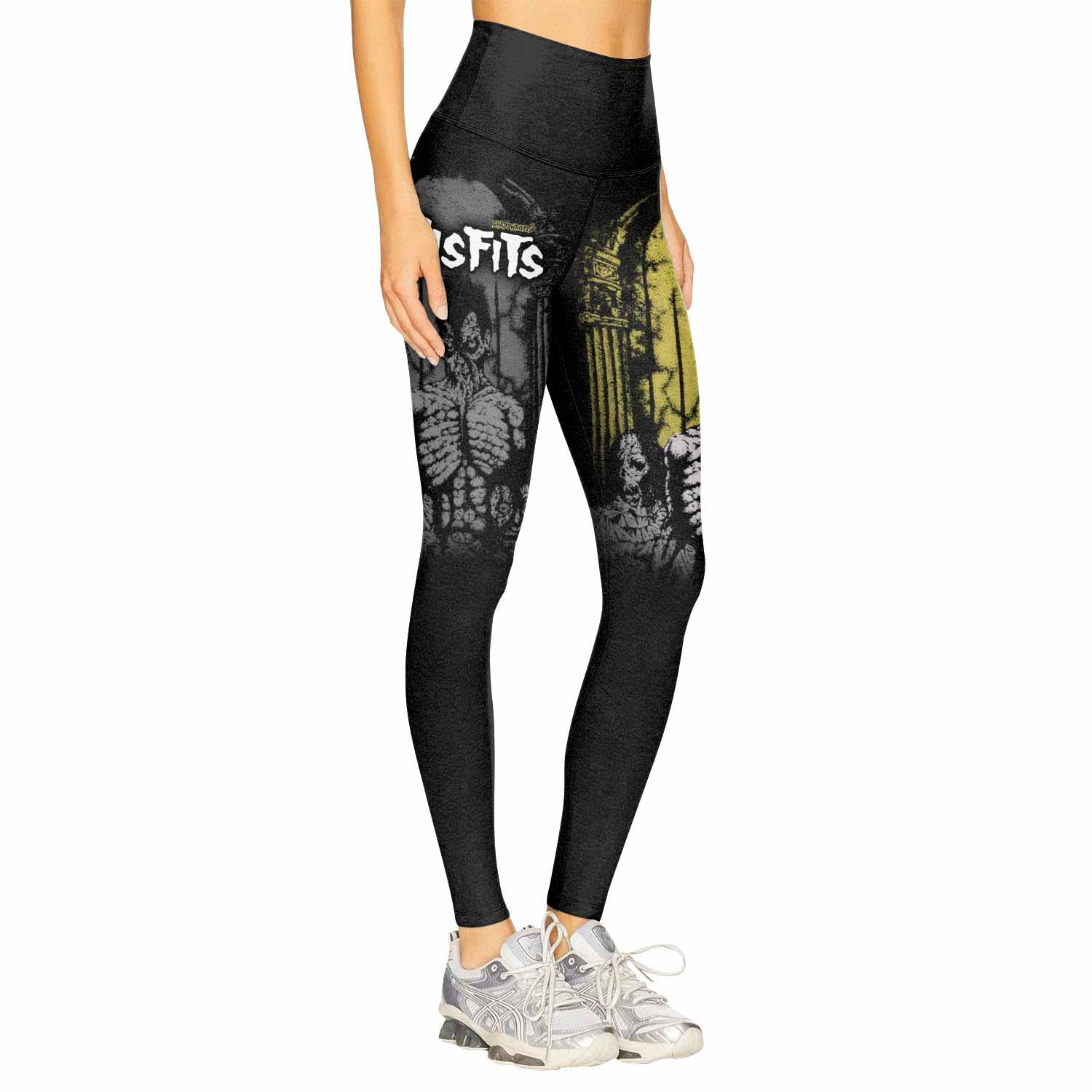 Shadowrolls Misfits Women's Leggings - right side mockup