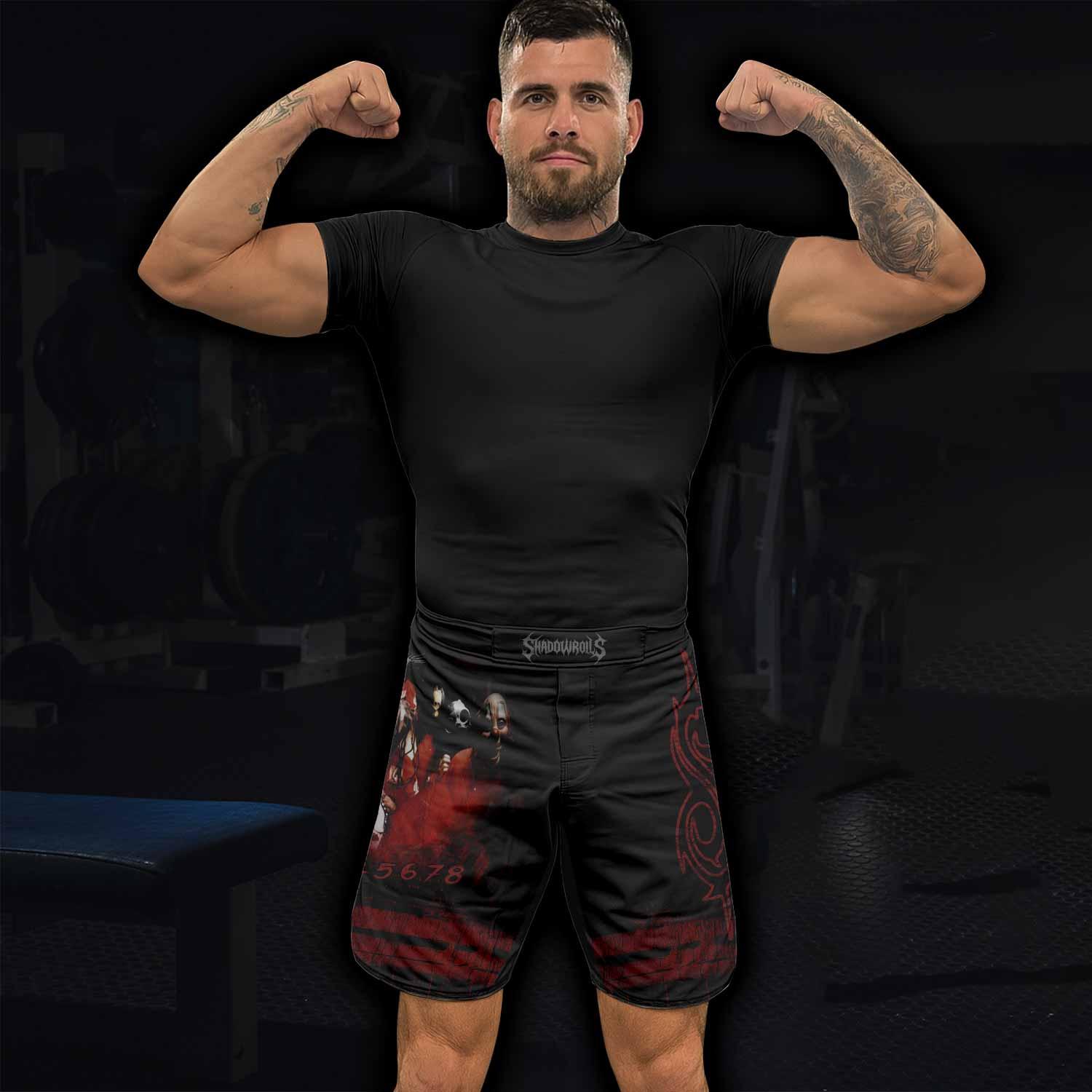 Slipknot Debut Mixed Martial Arts Shorts - lifestyle view