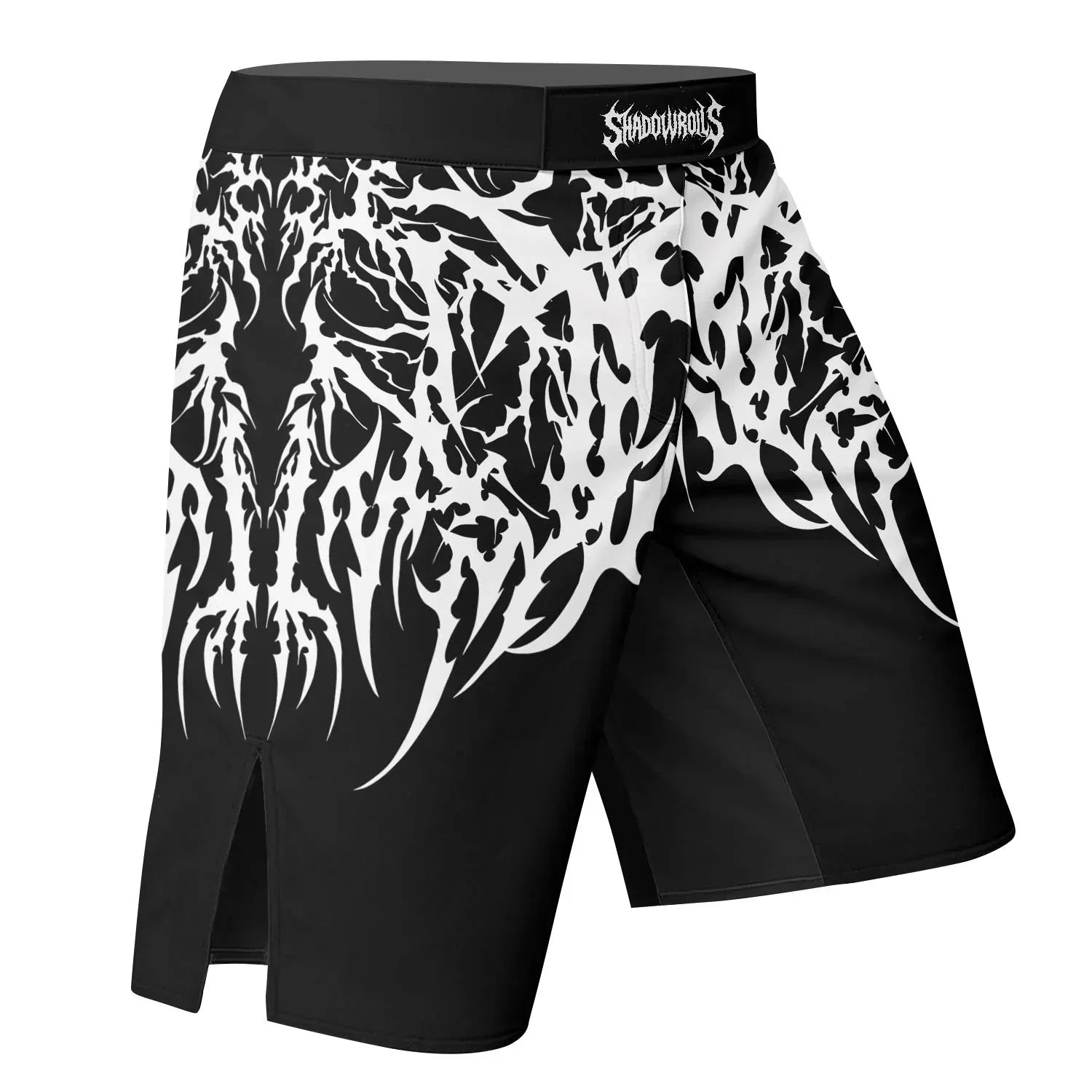 Spine of the Abyss Fight Shorts – Durable MMA & Fitness Shorts