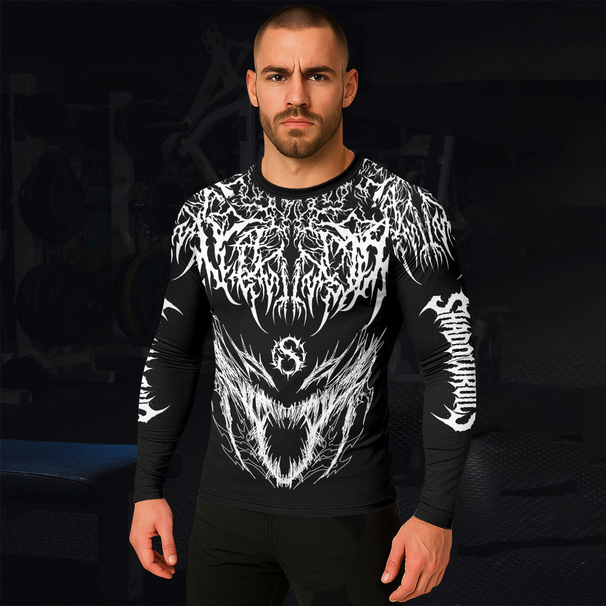 Spine of the Abyss Rash Guard