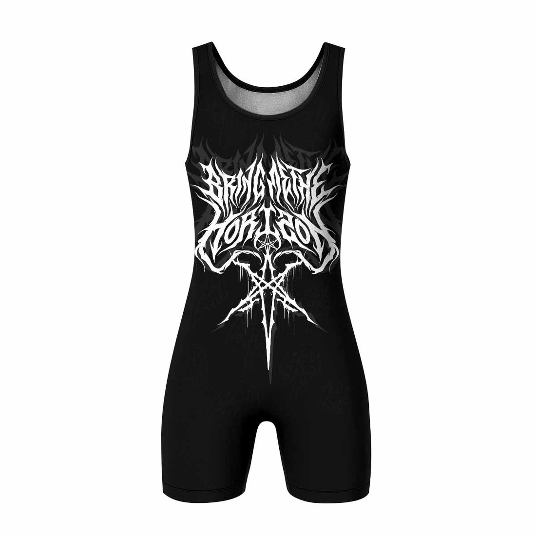 Sword of Chaos Wrestling Singlet - front and back view