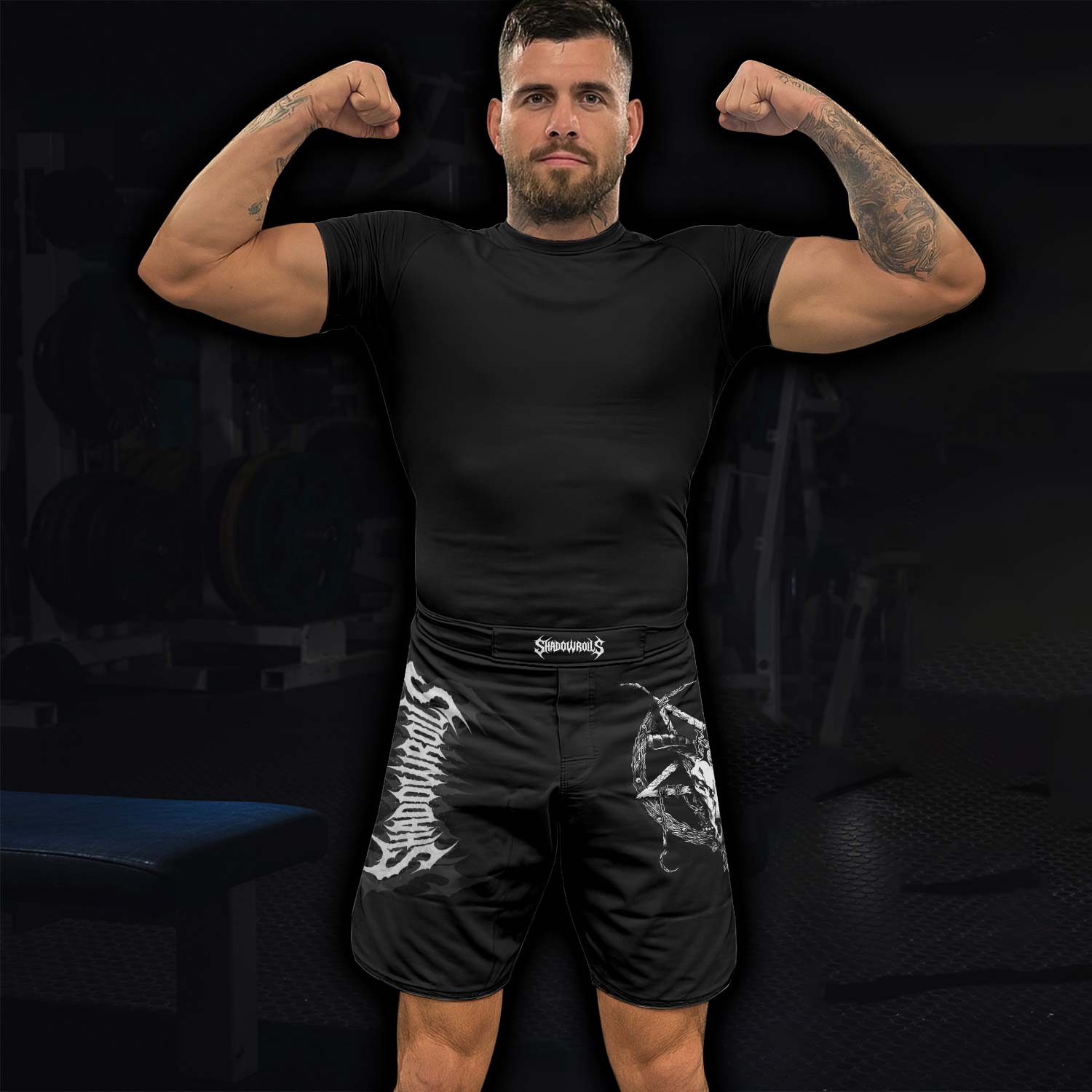 Throne of the Abyss Fight Shorts