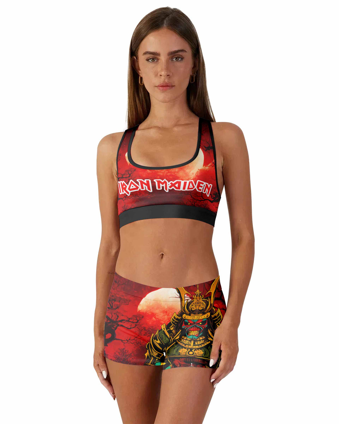 Iron Maiden Samurai Jiu-Jitsu Women's Workout Set