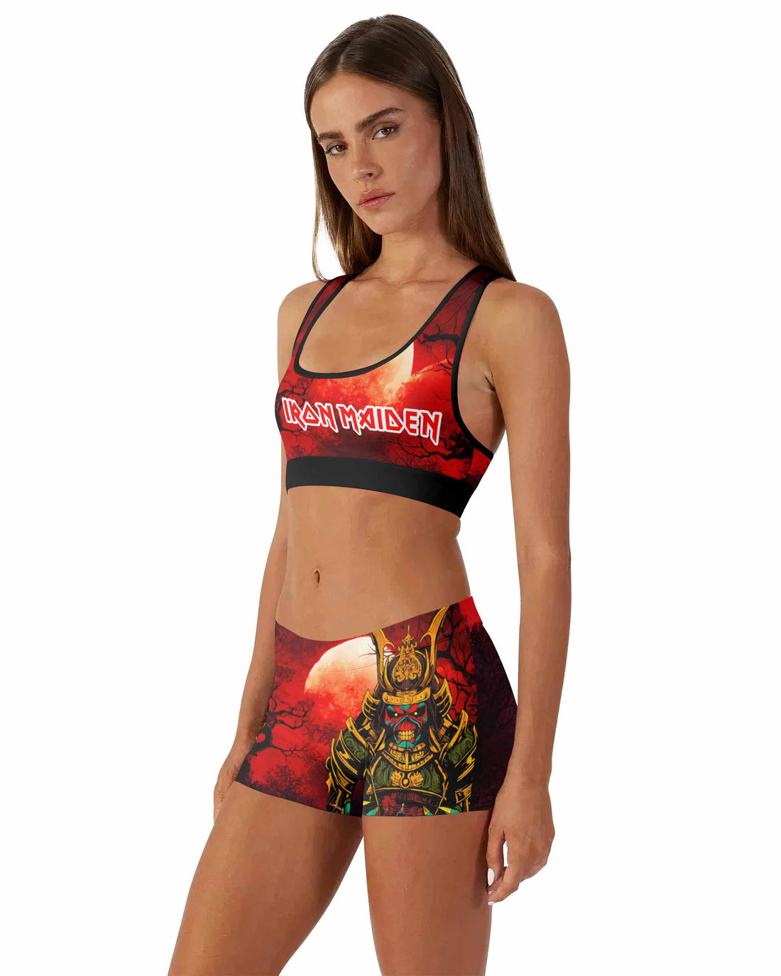 Iron Maiden Samurai Jiu-Jitsu Women's Workout Set