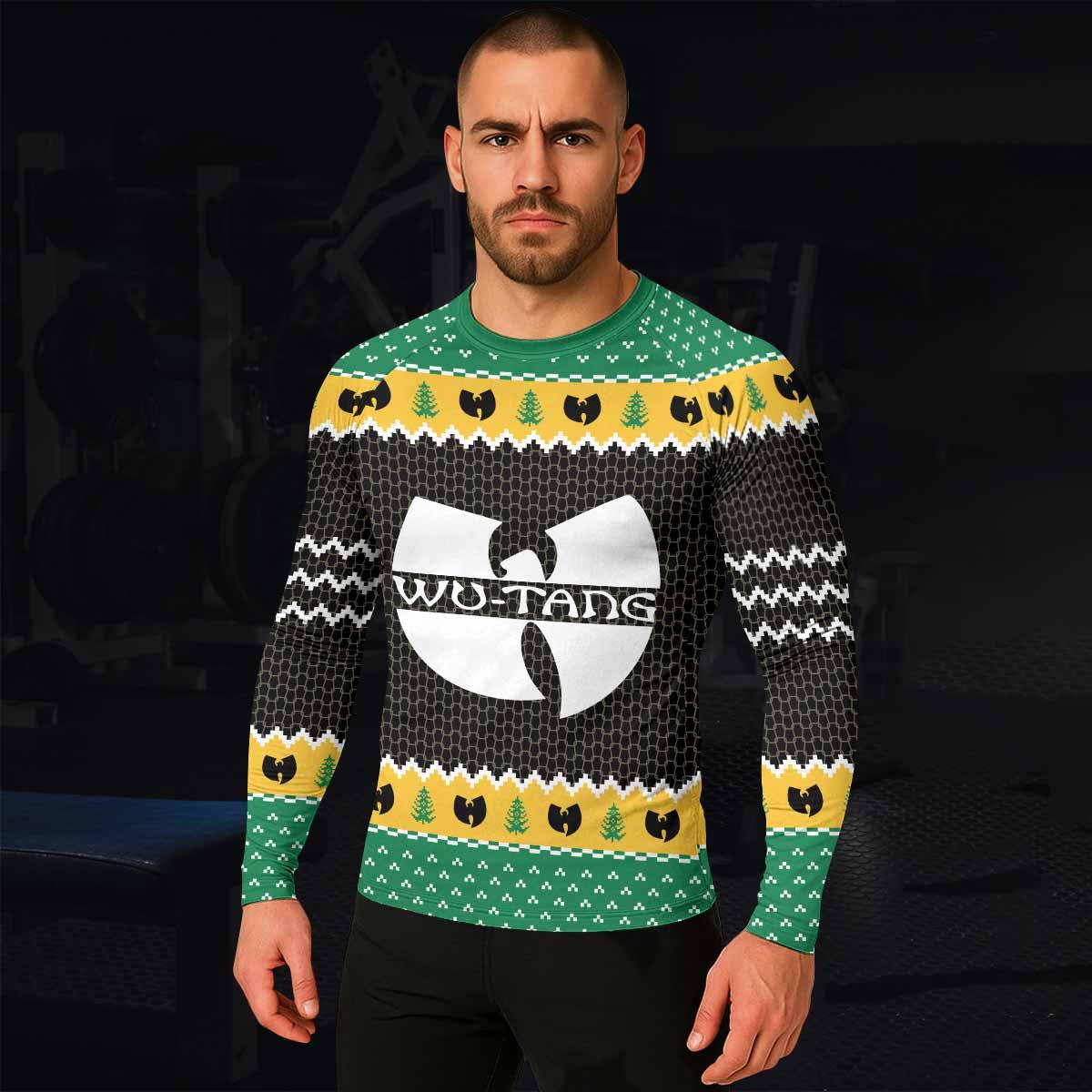 Wu-Tang Clan Ugly Men's Rash Guard Long Sleeve - lifestyle view