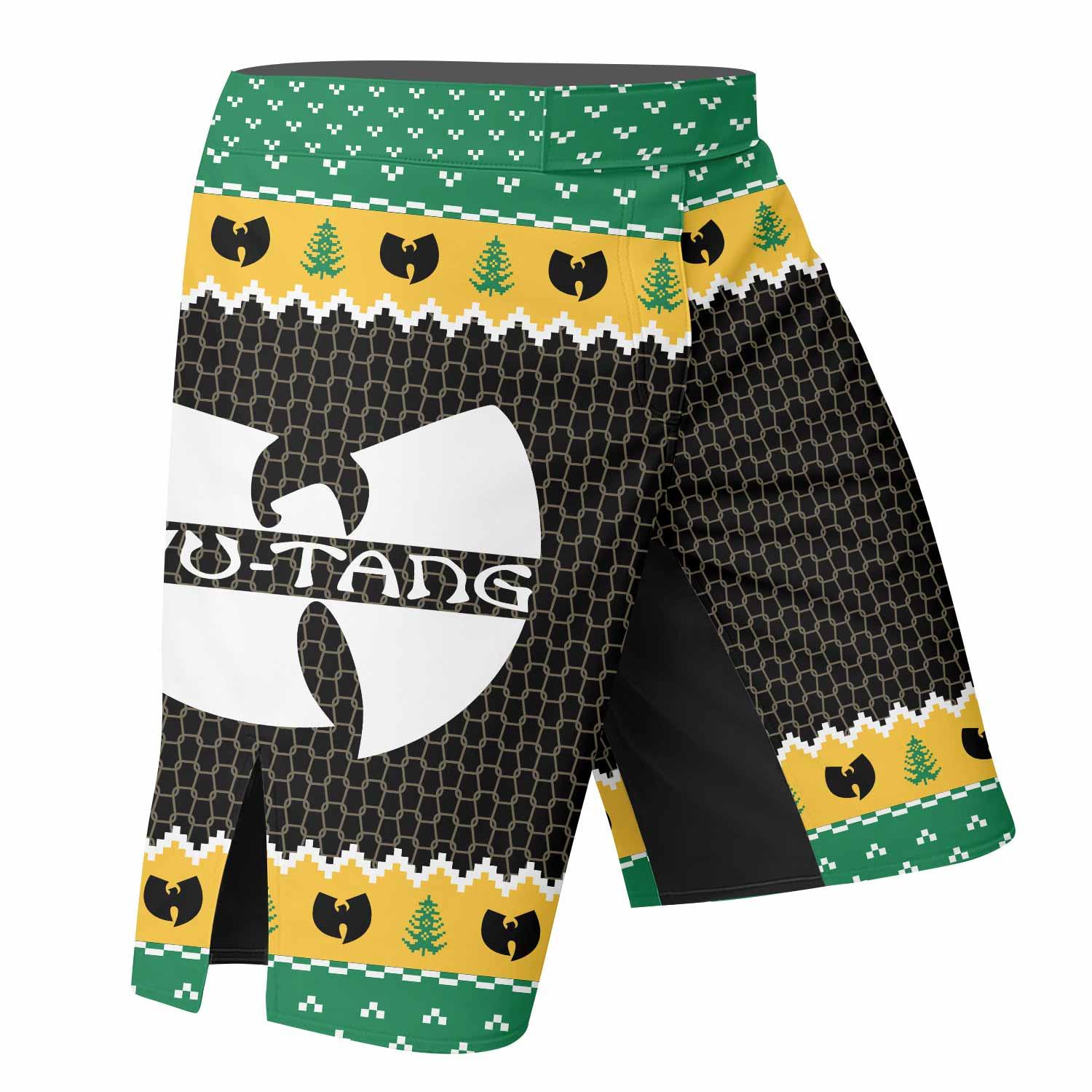 Wu-Tang Clan Ugly Fight Shorts - right side mockup