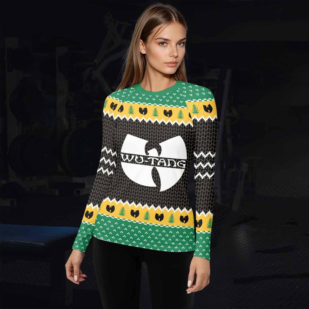 Wu-Tang Clan Ugly Women's Rash Guard Long Sleeve - lifestyle view