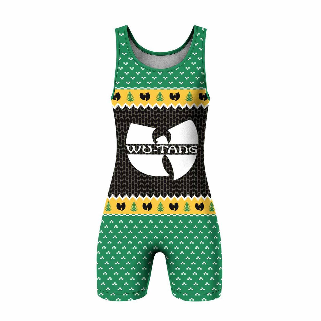 Wu-Tang Clan Ugly Wrestling Singlet - front and back view