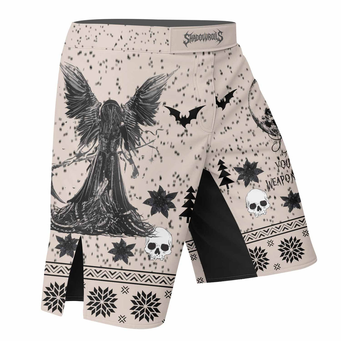 You're Still My Weapon Of Choosing Mixed Martial Arts Shorts - right side mockup